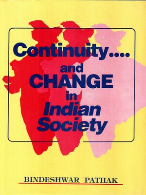 cover image of Continuity and Change in Indian Society